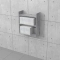 Półka wisząca na książki 70h x 60 x 25 cm MFPW-D01