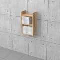 Półka wisząca na książki 70h x 40 x 25 cm MFPW-D02