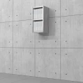 Półka wisząca na książki 56h x 29 x 25 cm MFPW-C01
