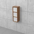 Półka wisząca na książki 83h x 29 x 25 cm MFPW-C02