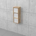 Półka wisząca na książki 83h x 29 x 25 cm MFPW-C02