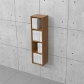 Półka wisząca na książki 109h x 29 x 25 cm MFPW-C03